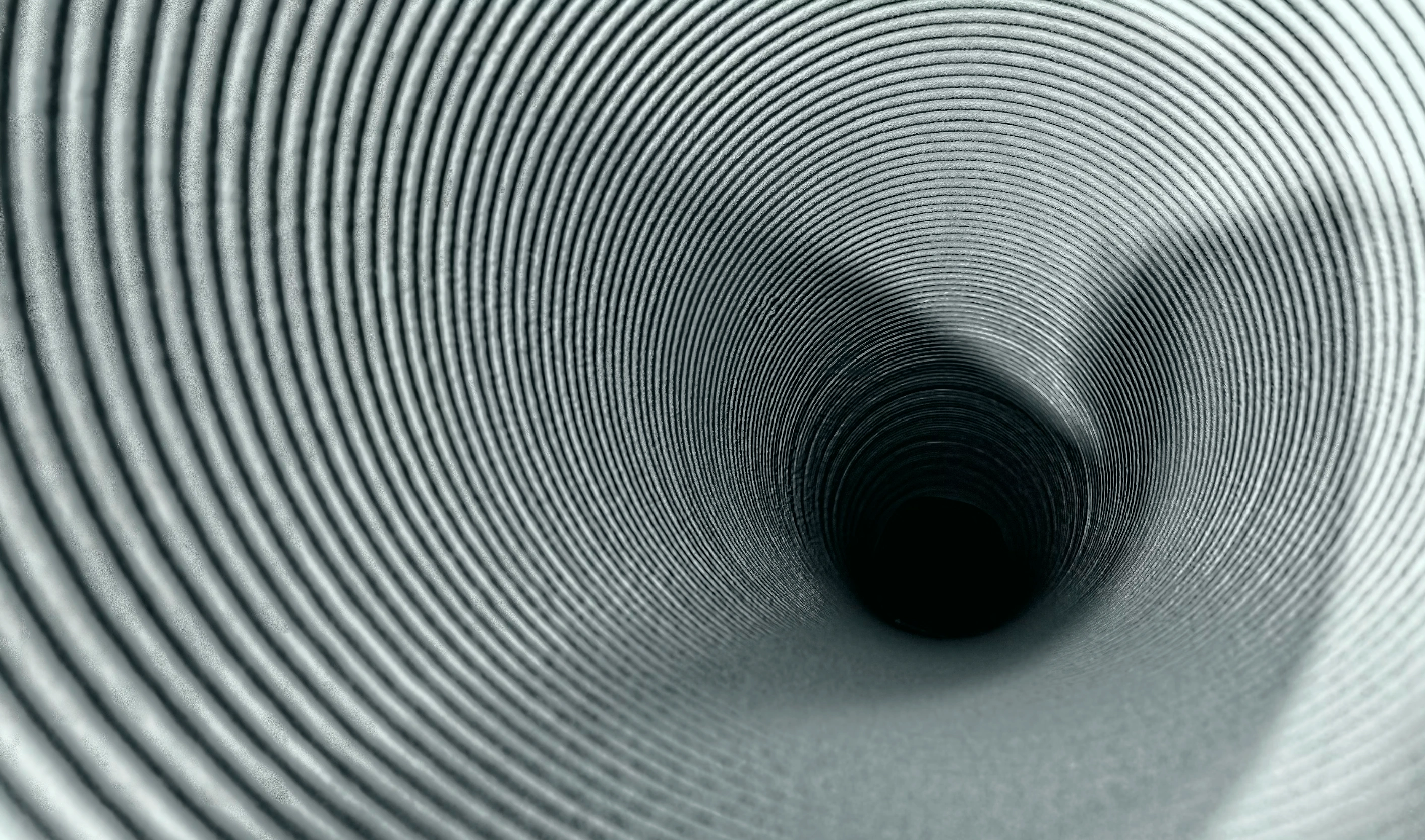 funnel with stripes