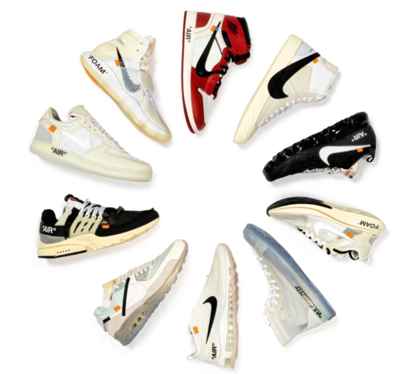 Nike x OFF-WHITE “The Ten” Collection