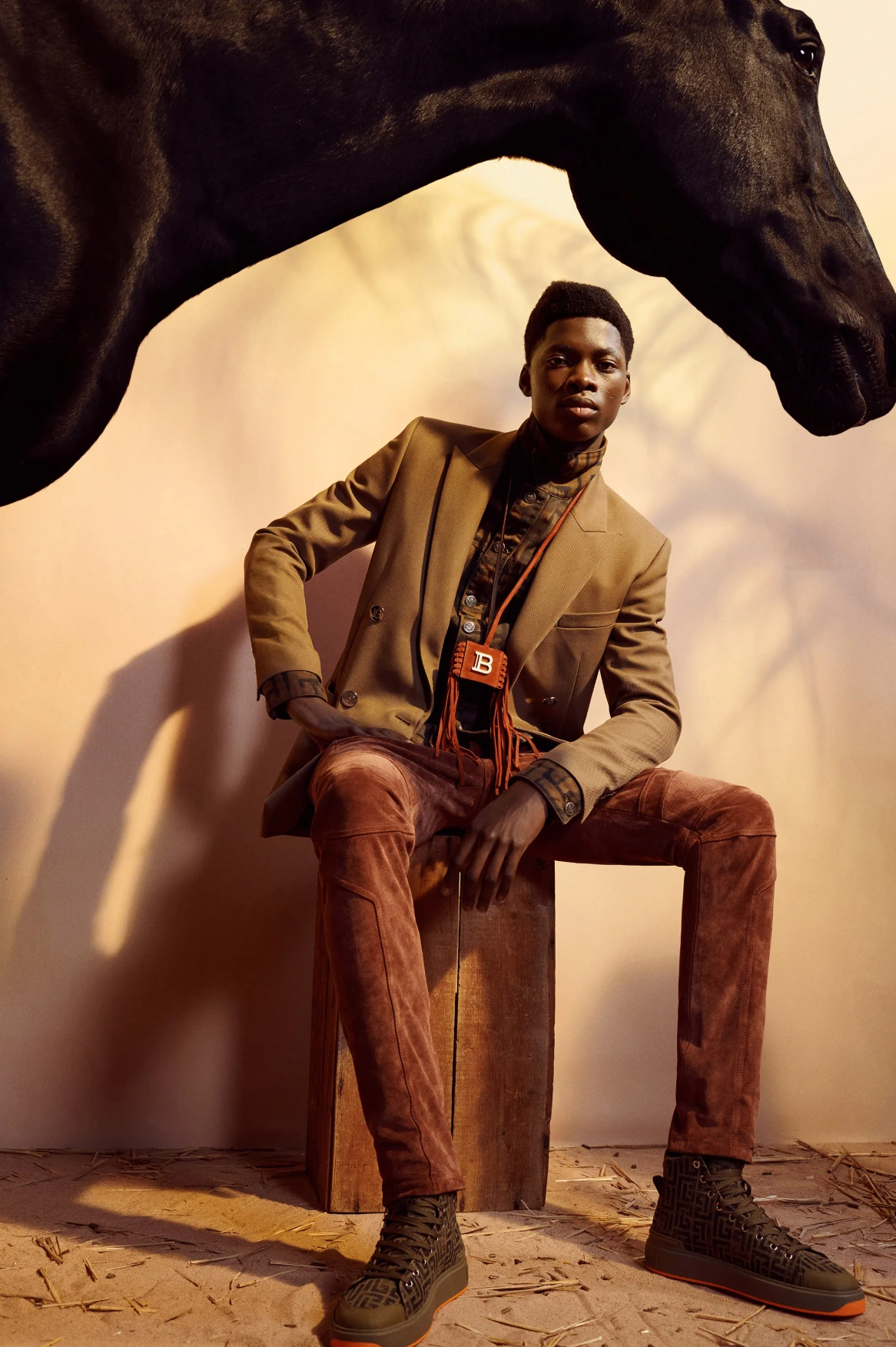 Netflix x Balmain