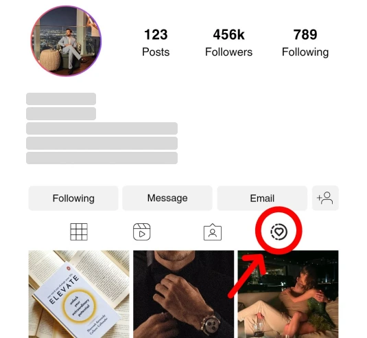 New instagram highlights tab