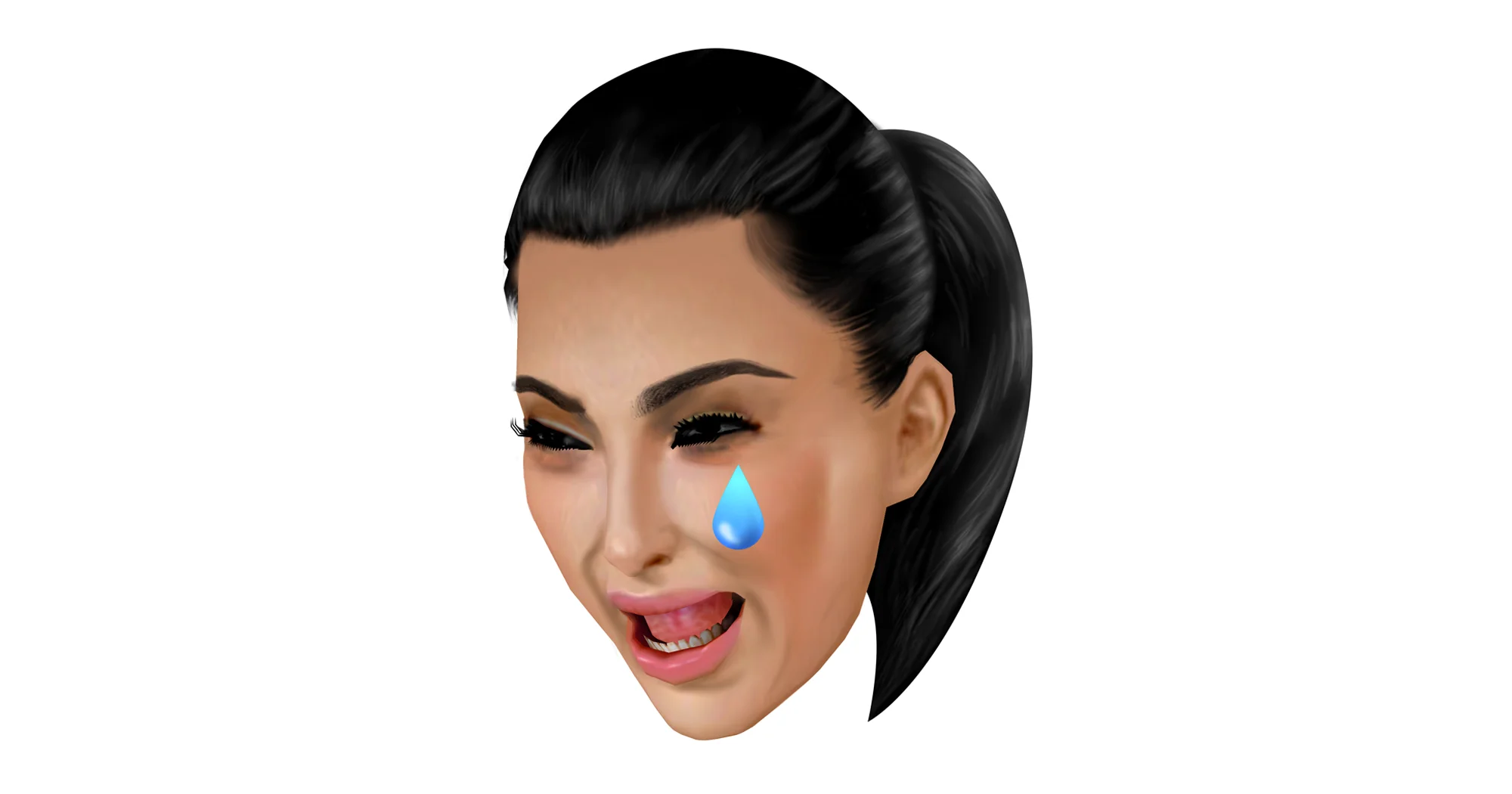 kimoji crying