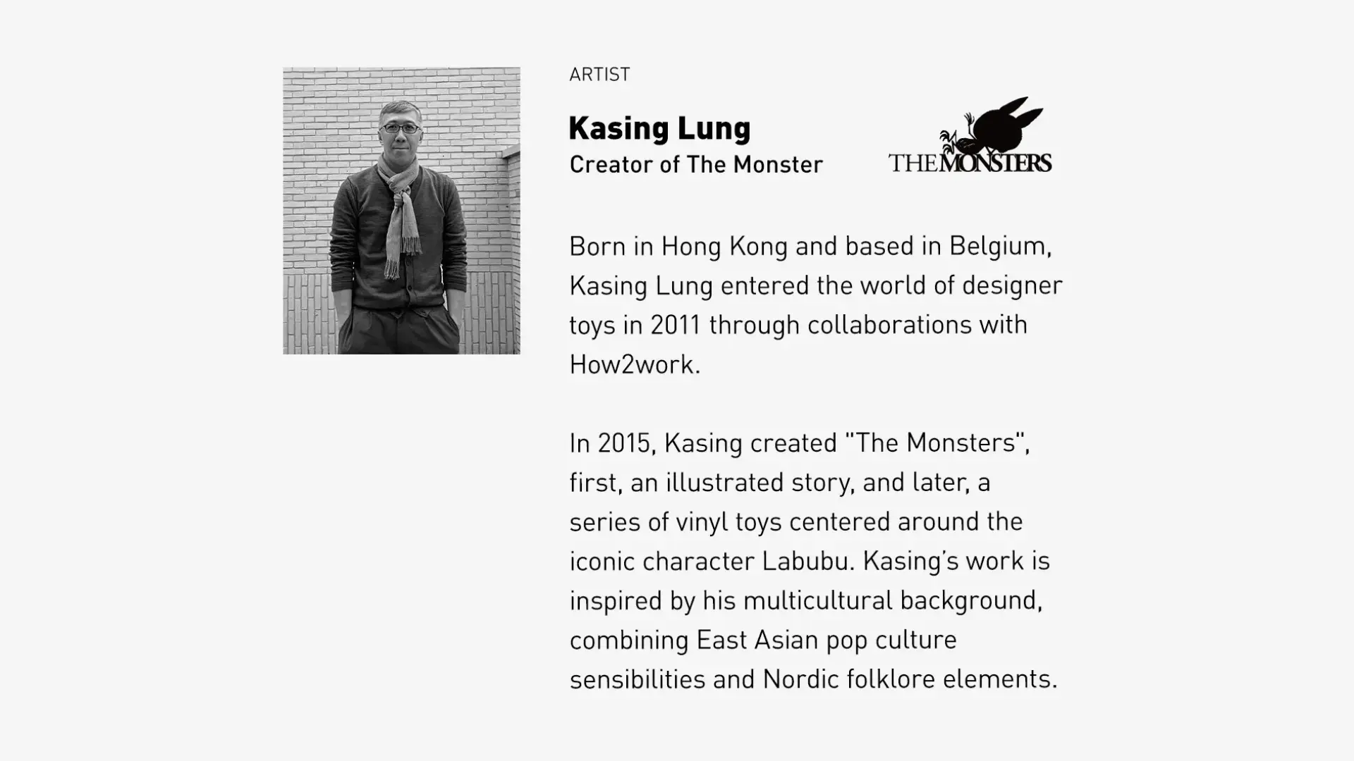 Hong Kong artist Kasing Lung