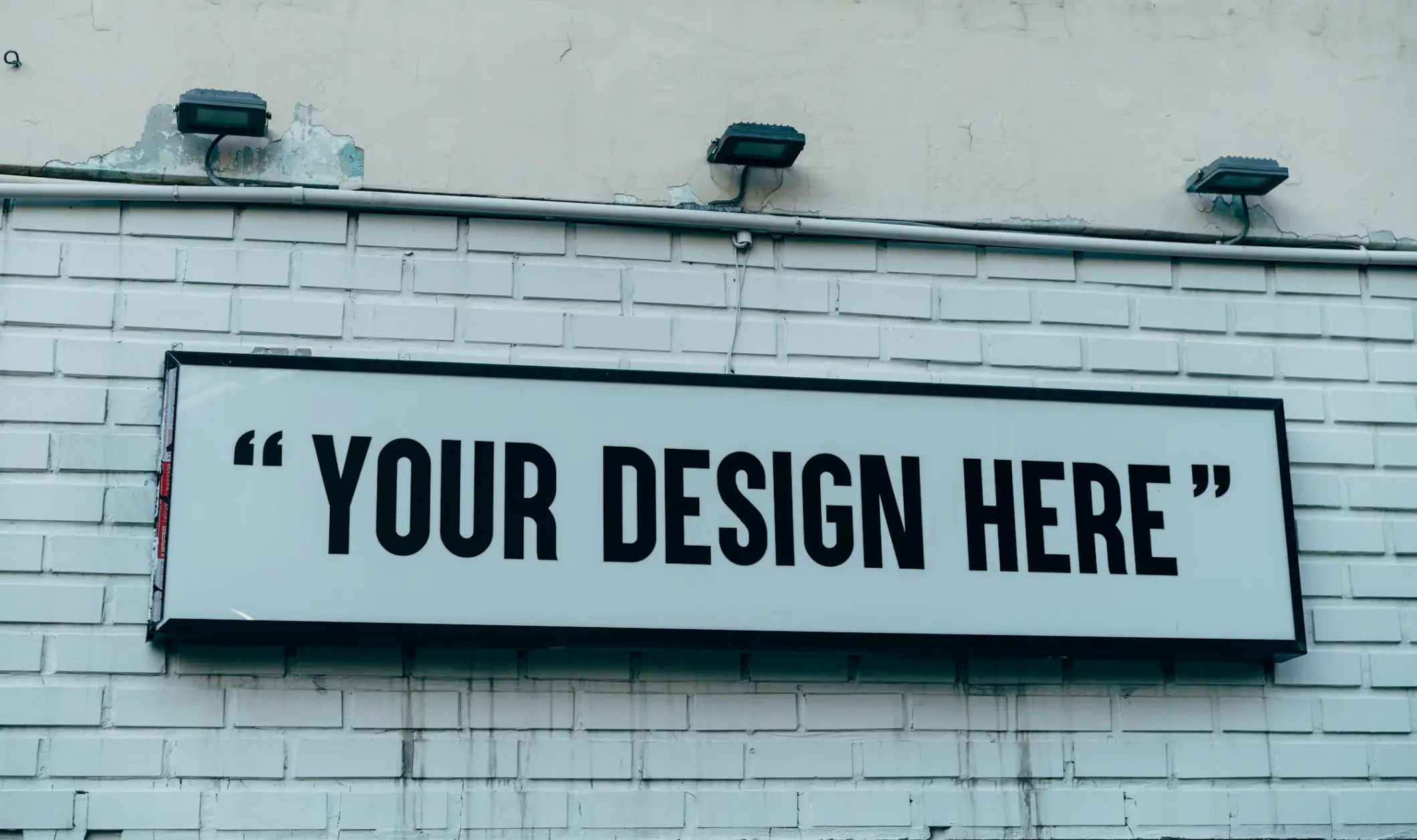 Your Design Here Text