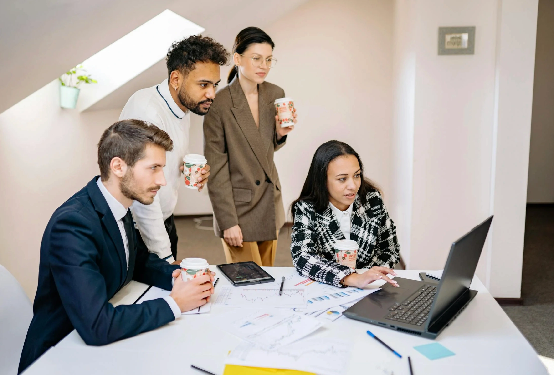 team working together