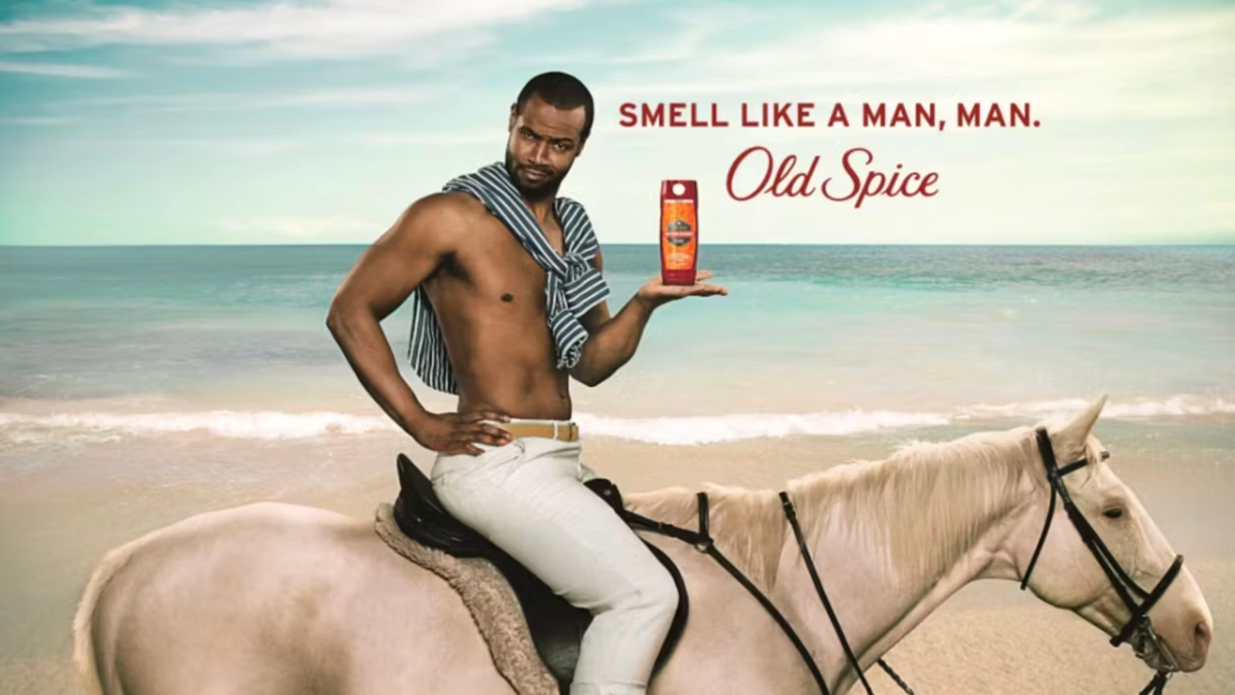old spice 2010 superbowl campaign