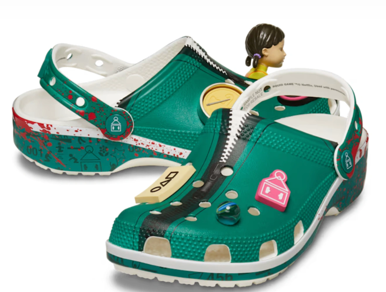 crocs squid games