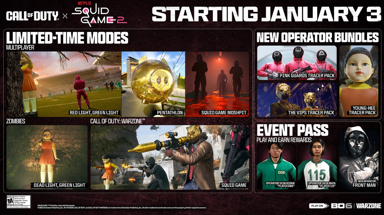 squid games call of duty