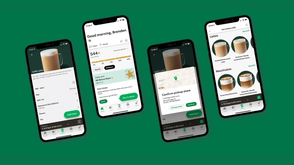 Starbucks mobile app