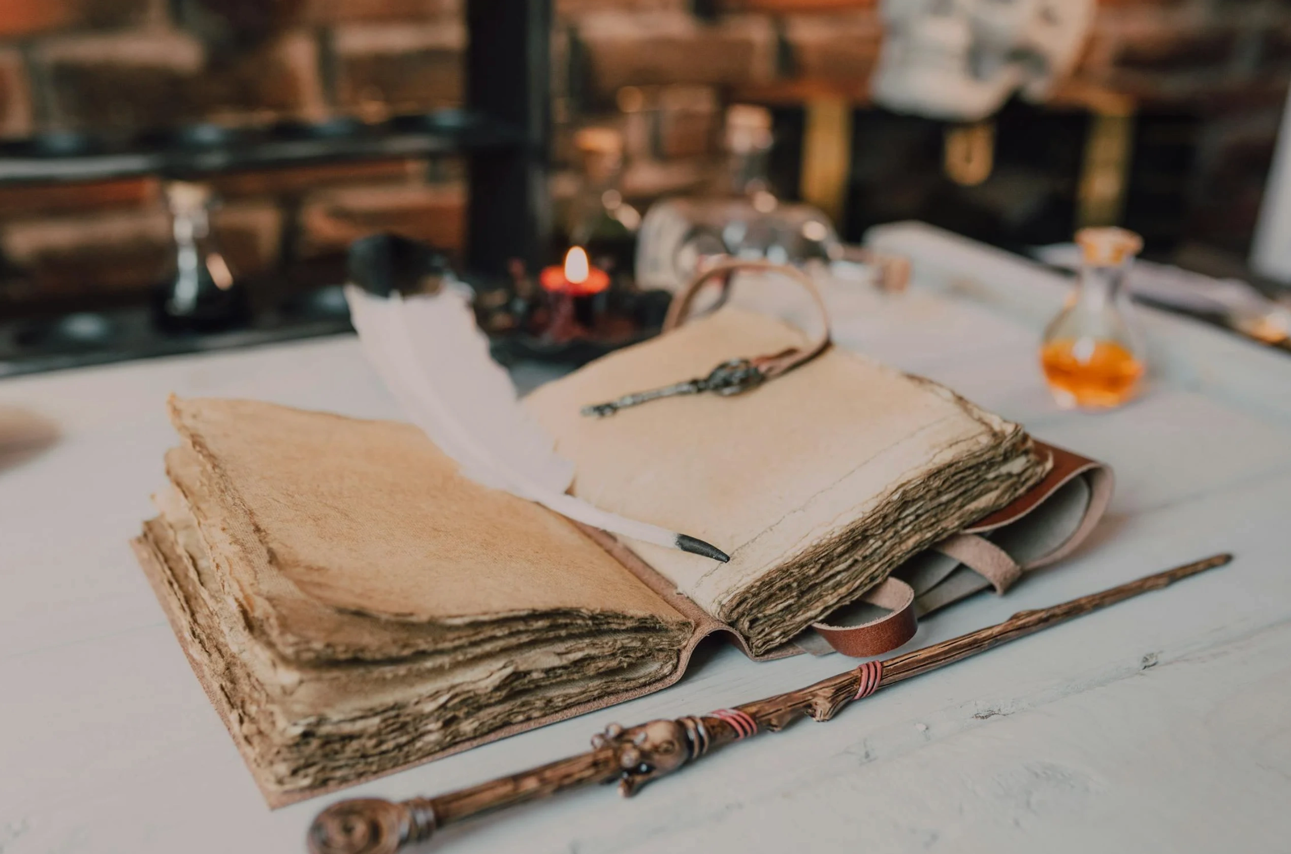 medieval looking book