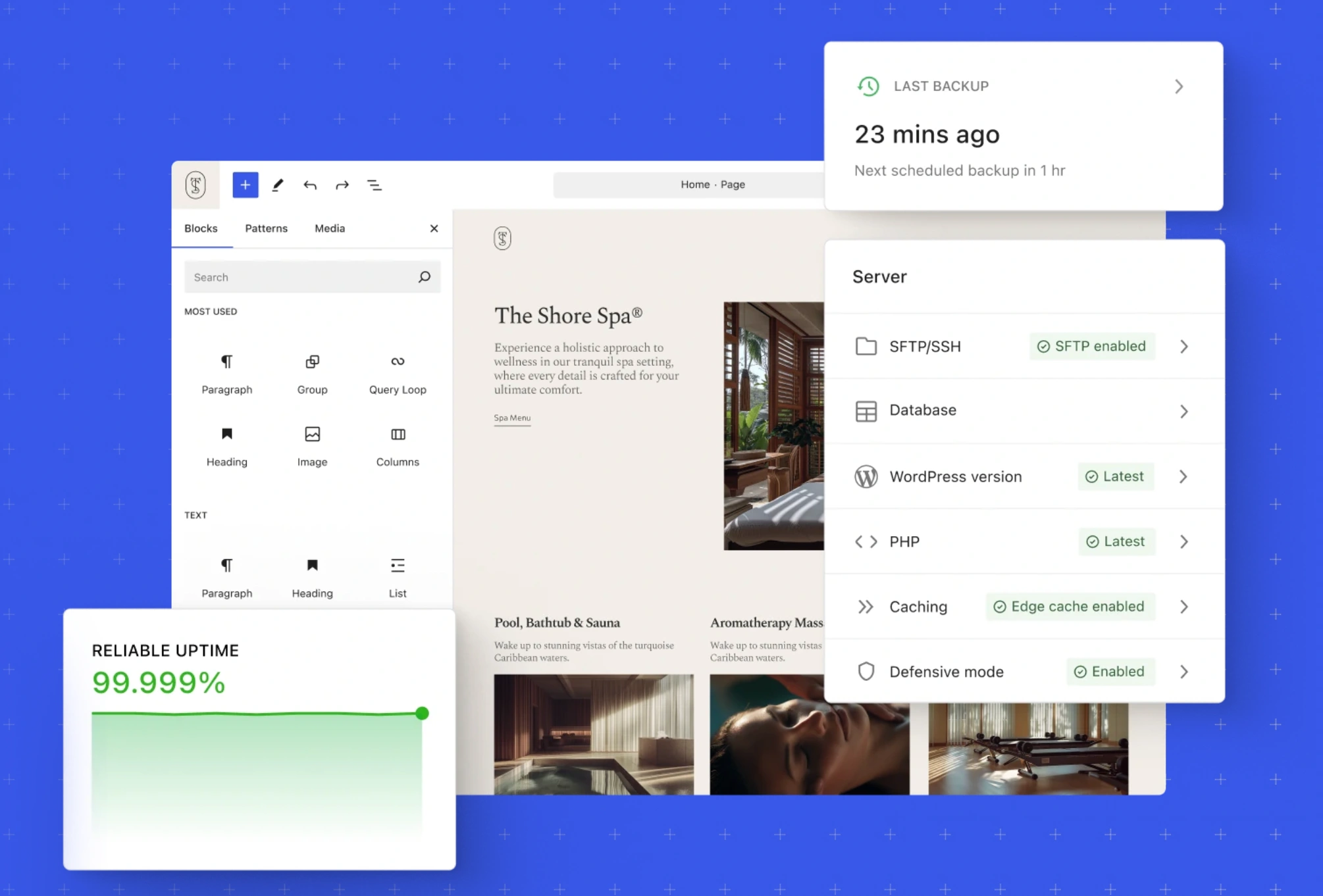WordPress layout