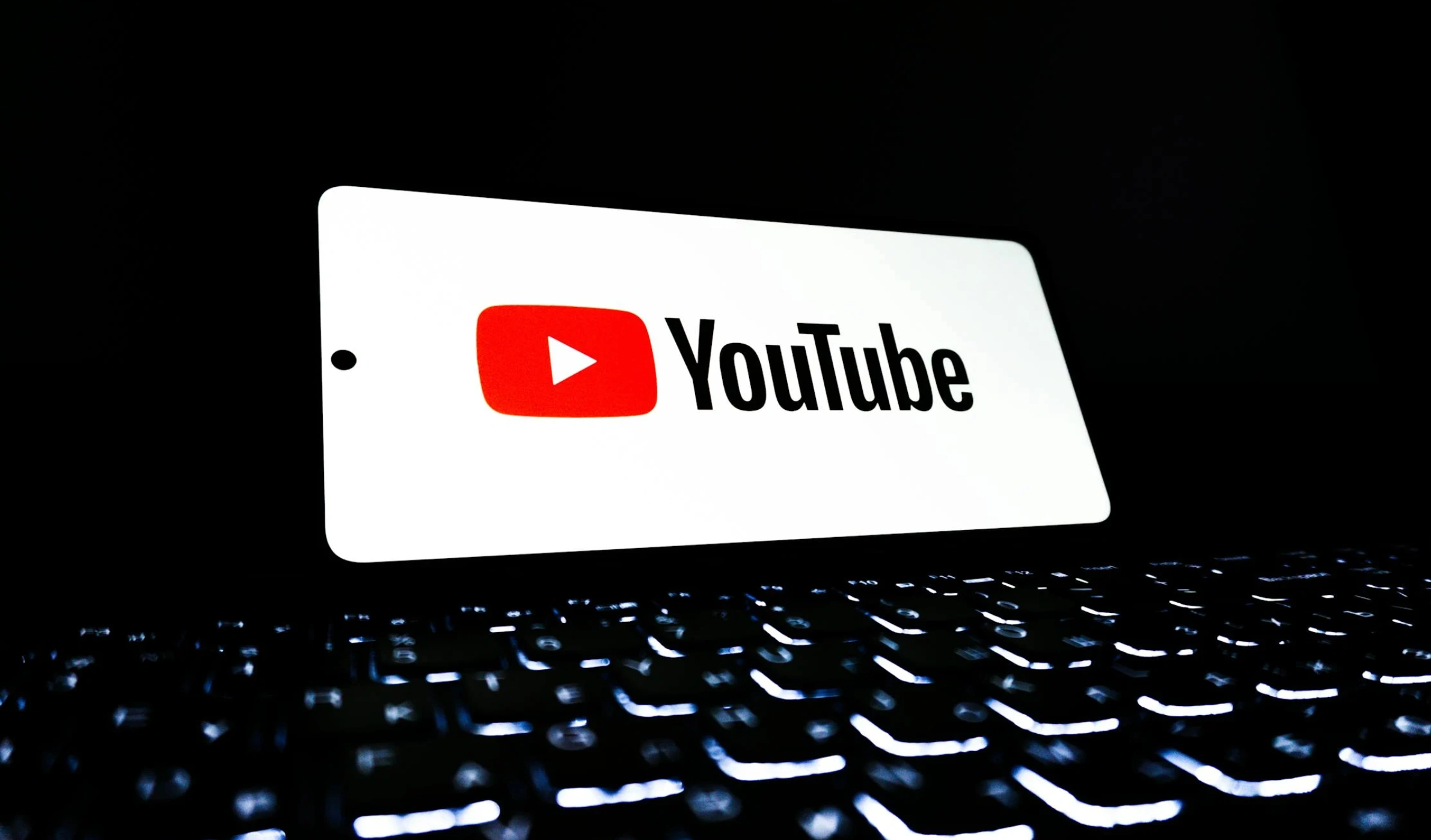 YouTube on phone