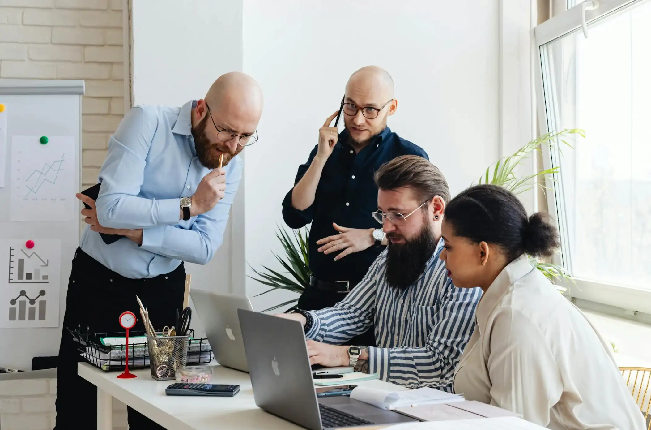 People Working Together at an Office