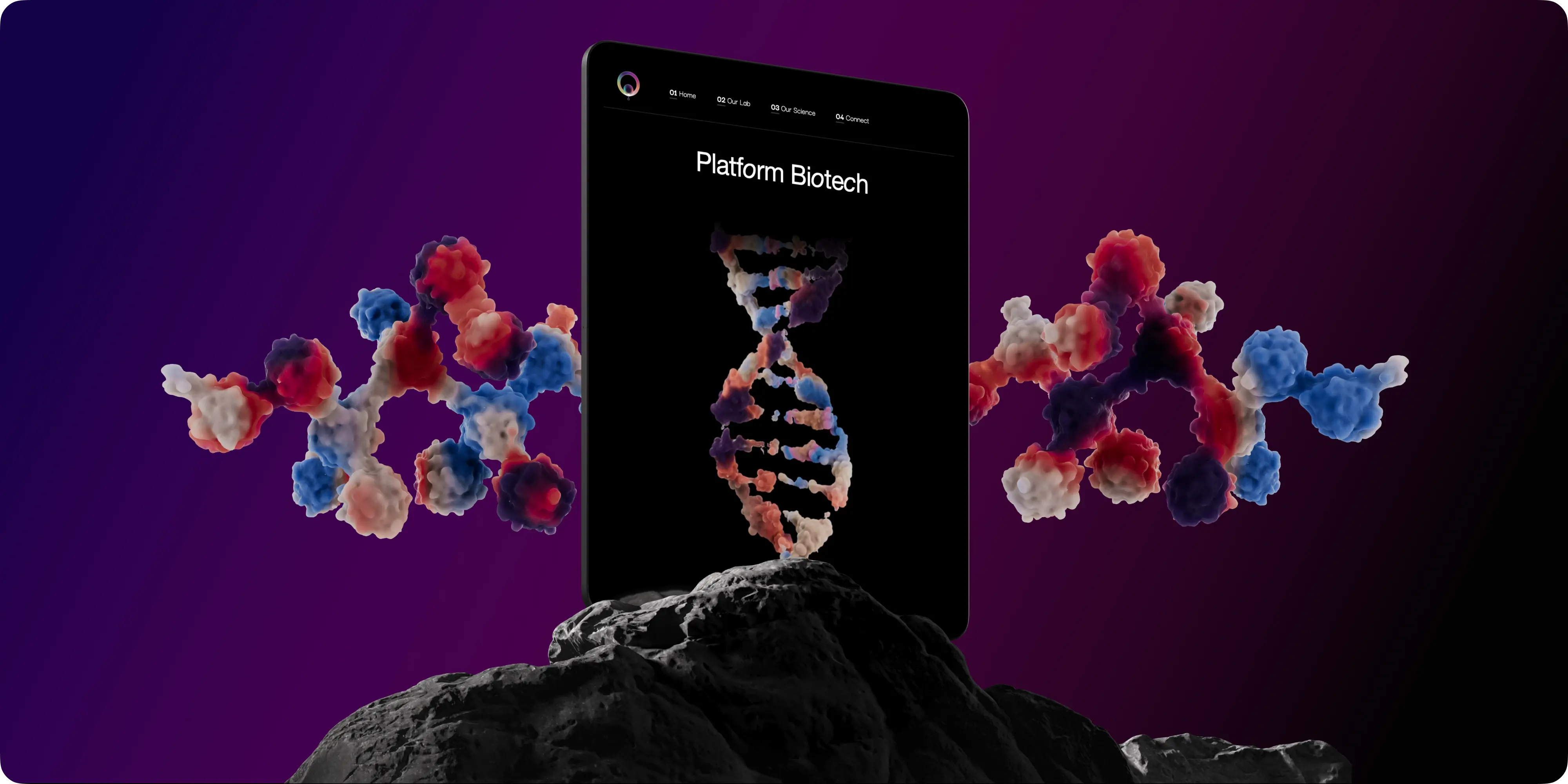 Biodesign meets brand clarity for a compelling digital presence.