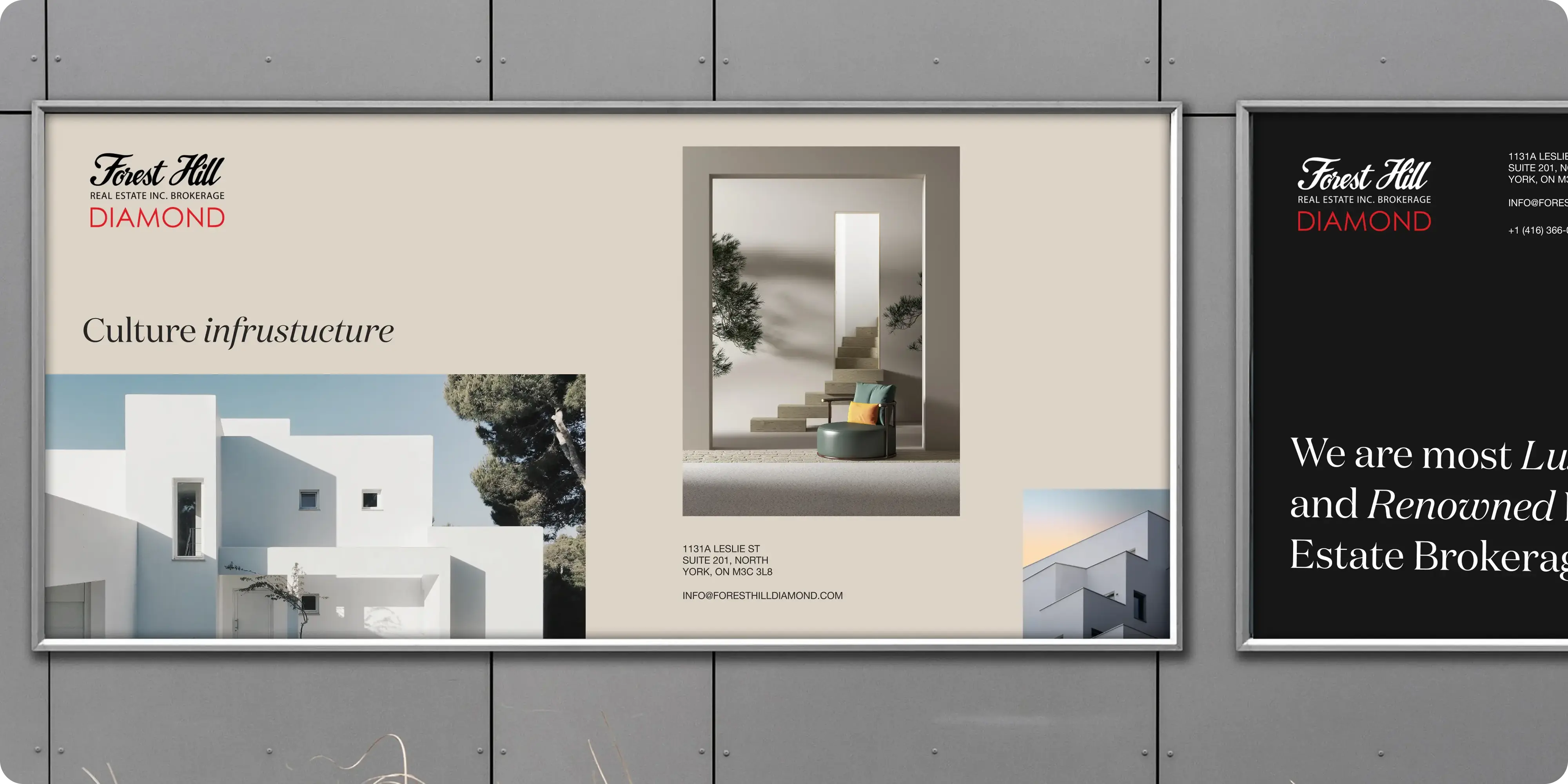 A brokerage site built around listings and proof