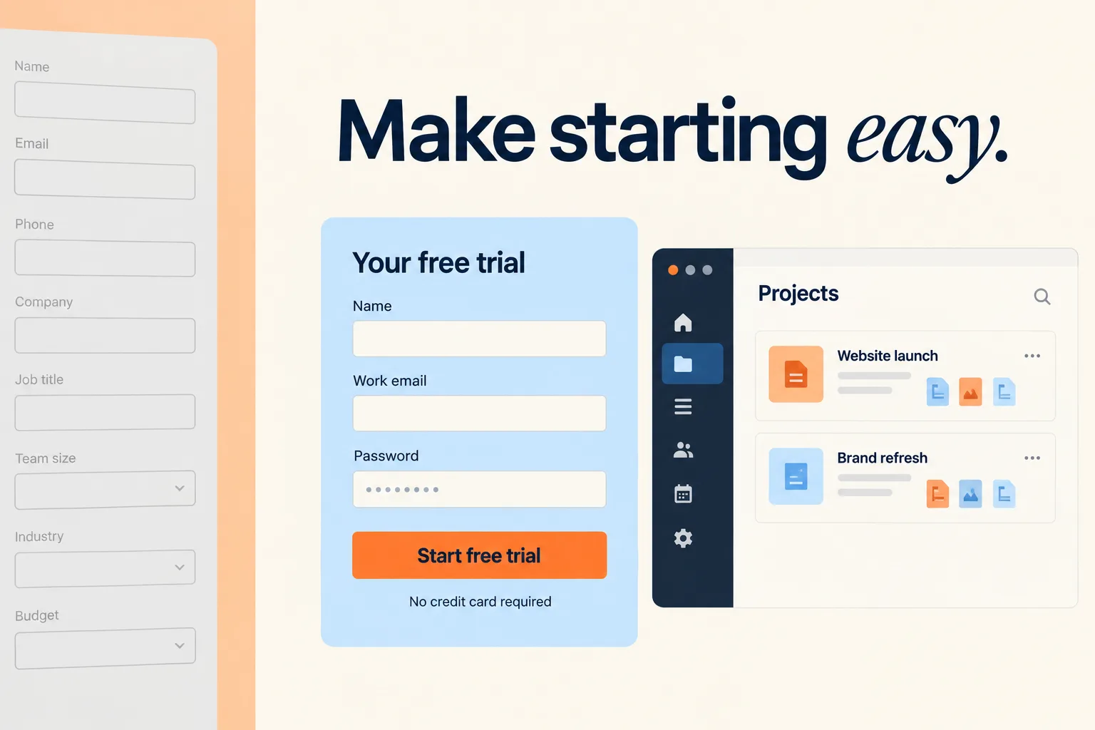SaaS Website Design: Layouts, CTAs, and Free Trial UX