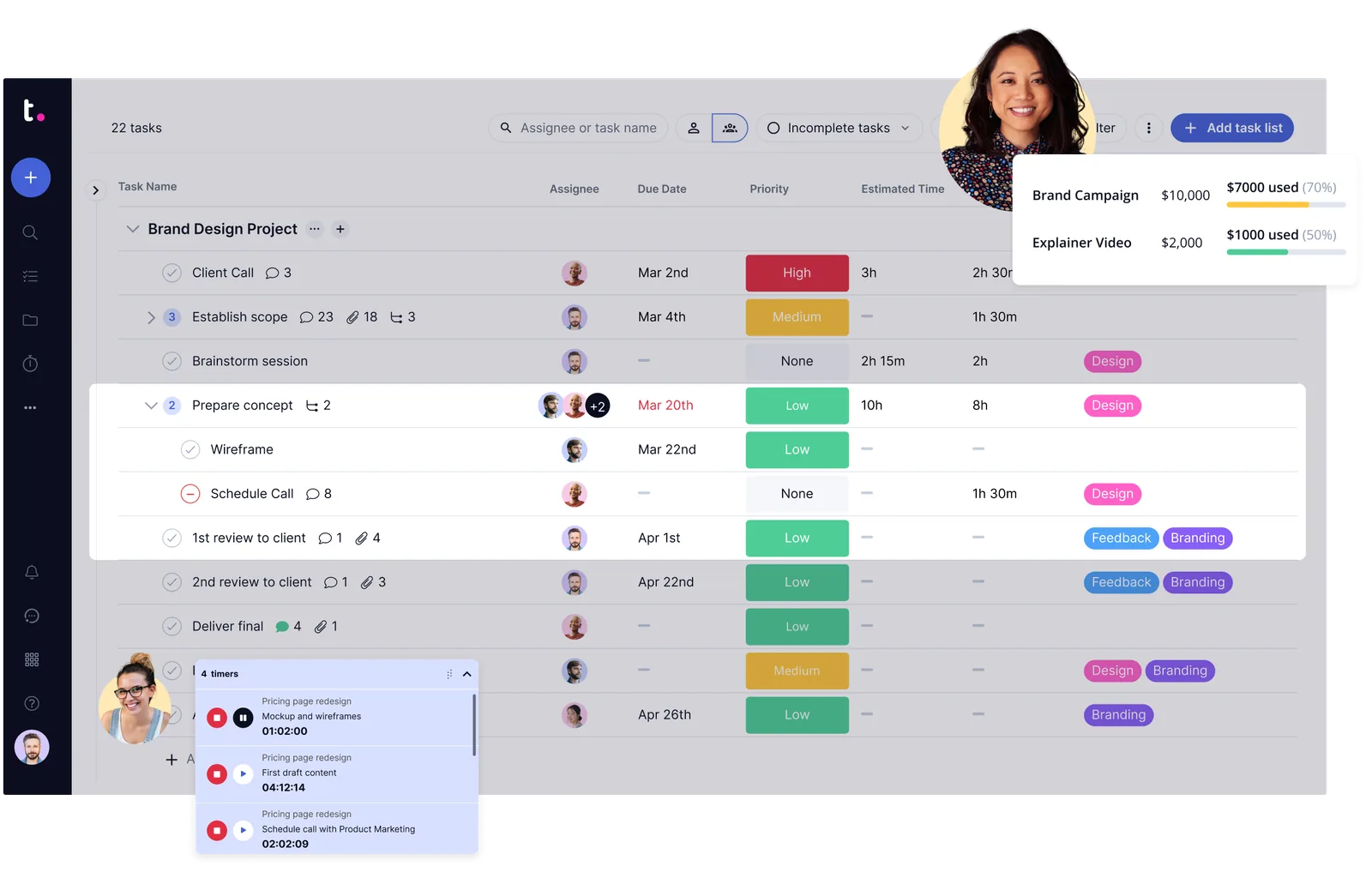 Product Tour: Features Made To Manage Client Work | Teamwork.com