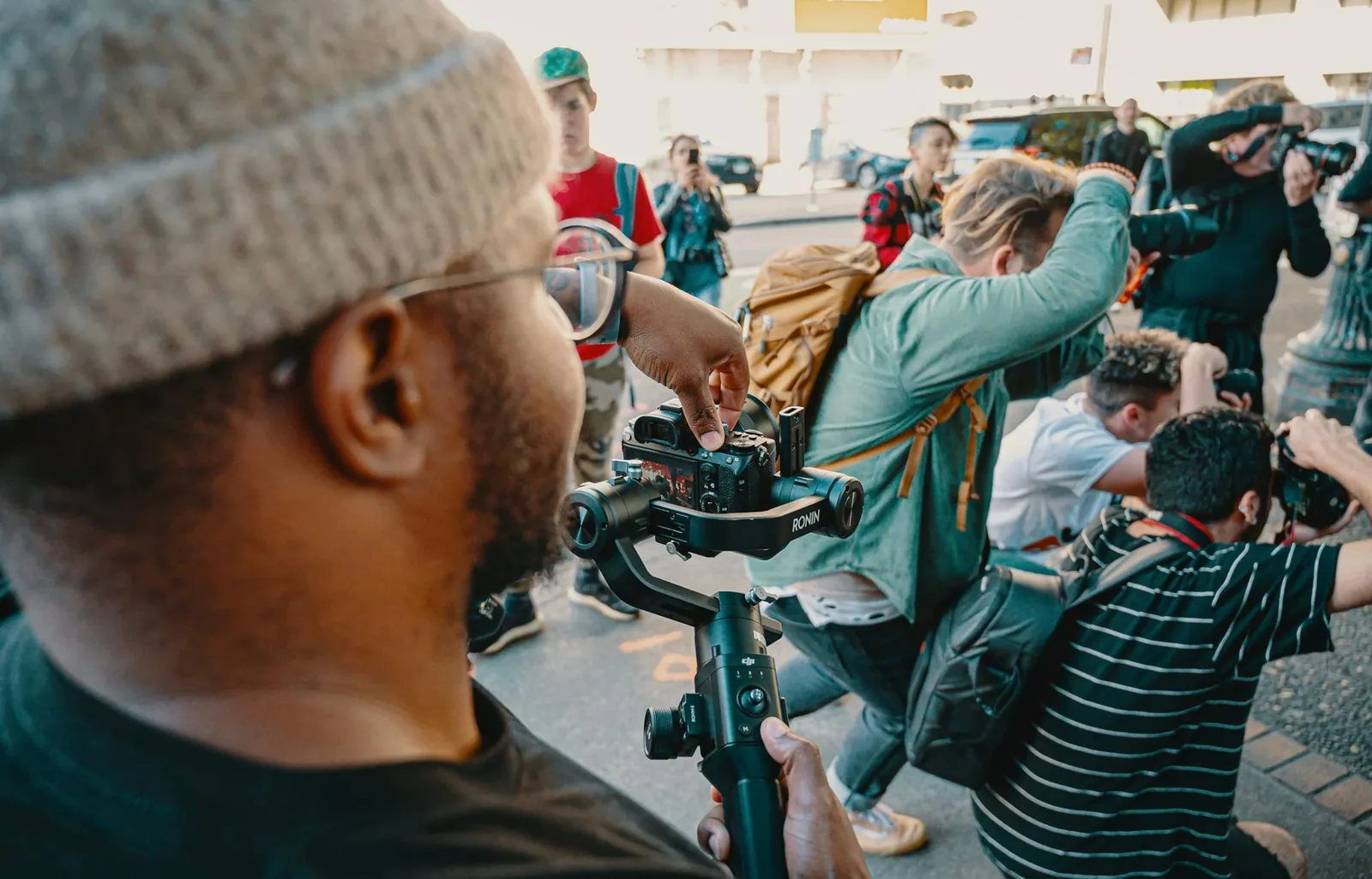 Paparazzi and press