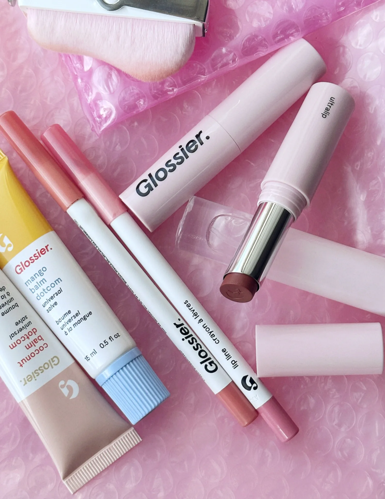 Glossier makeup tools