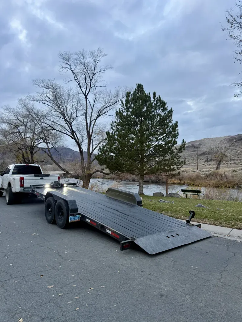 OTG 20' gravity tilt car hauler