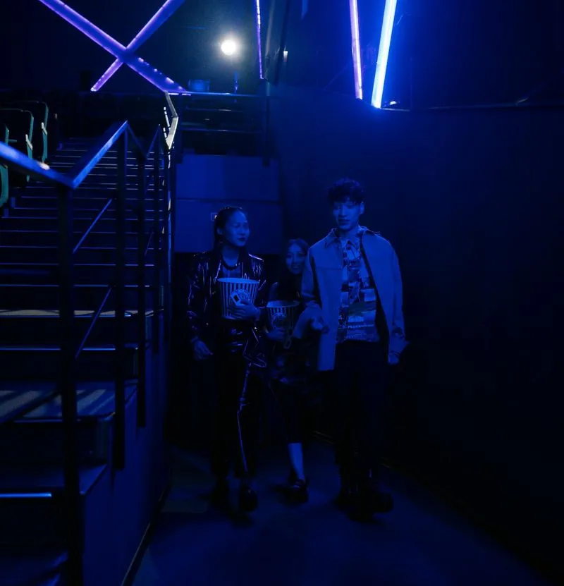 A night club image