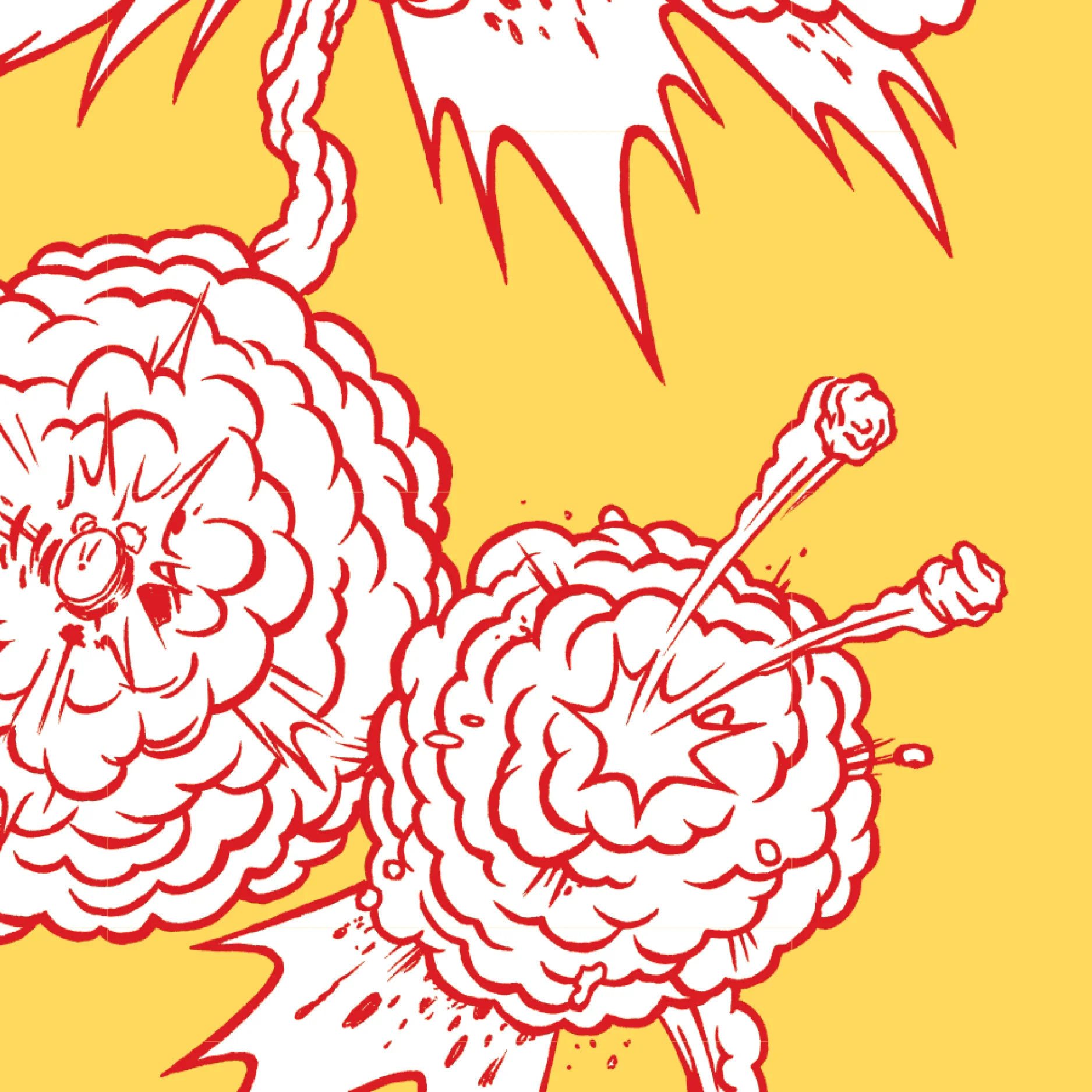 Floral Explosion (Mustard Gas)
