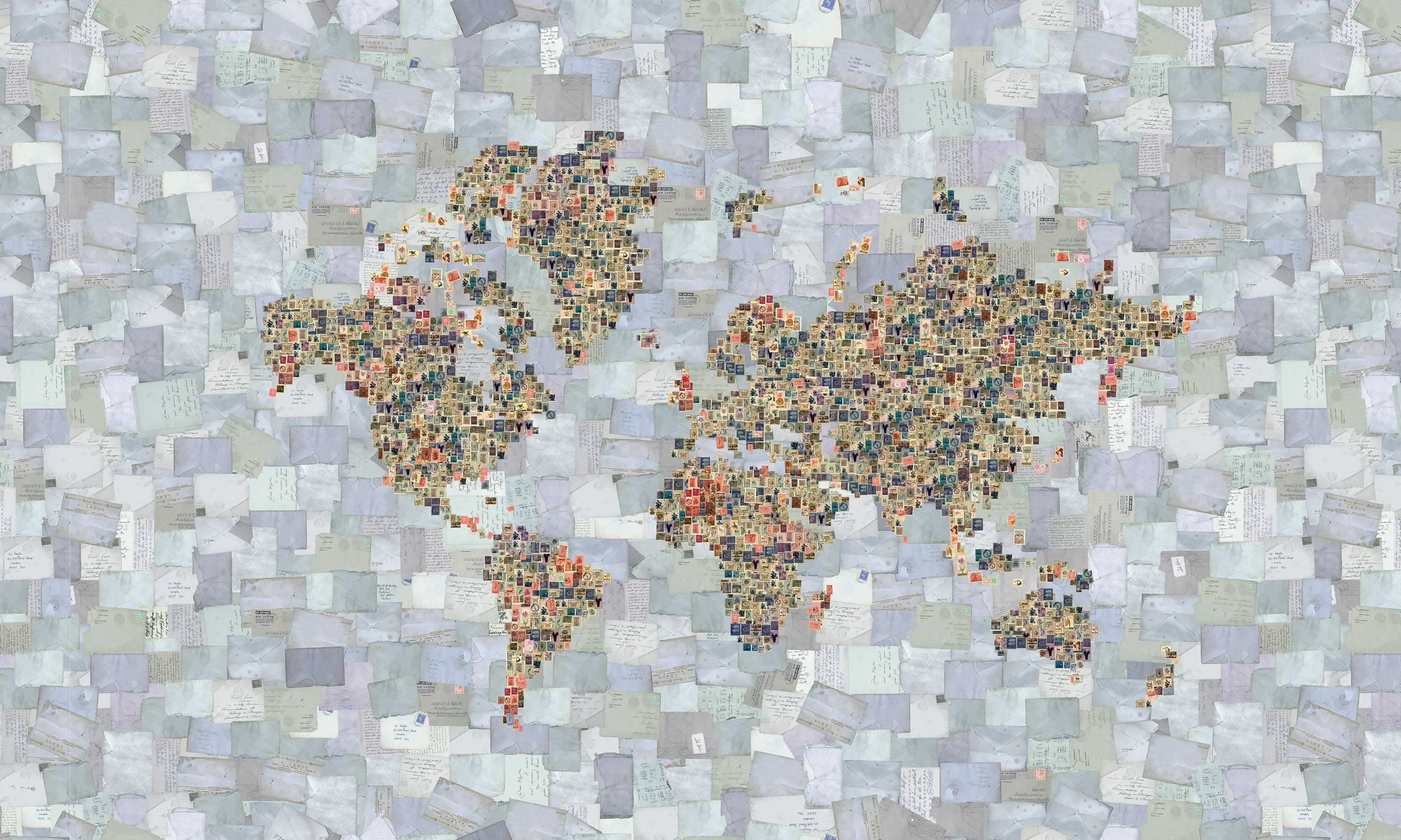 Stamp World Map