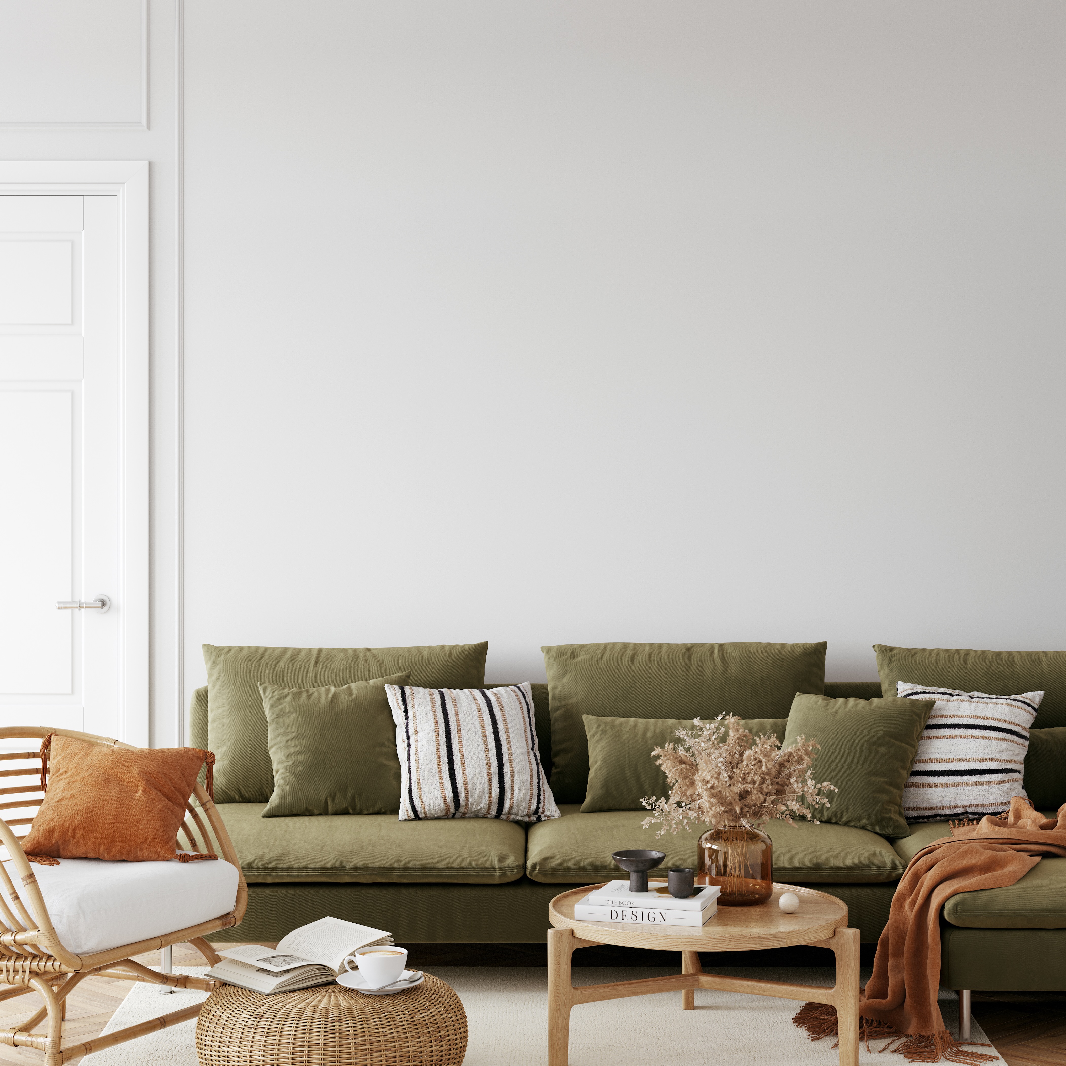 Living room stock photo