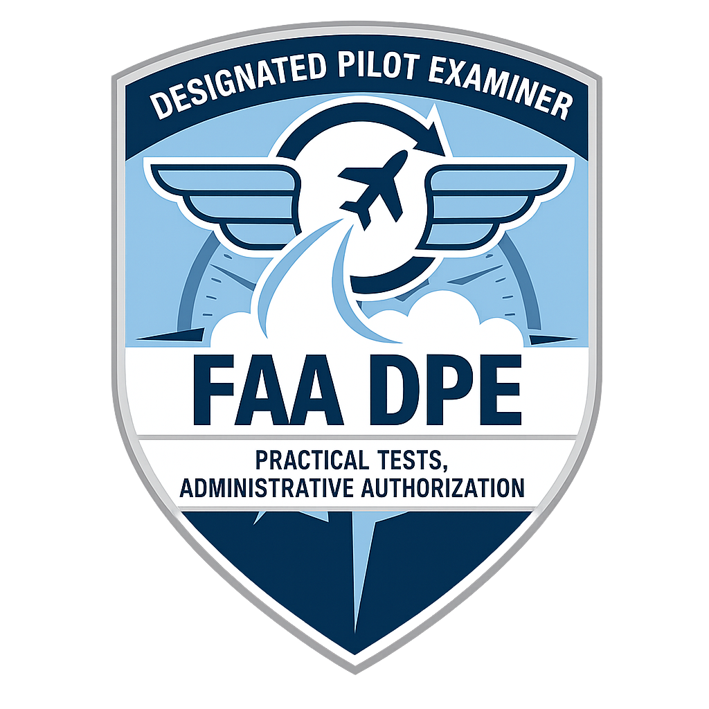 FAA Designated Pilot Examiner logo