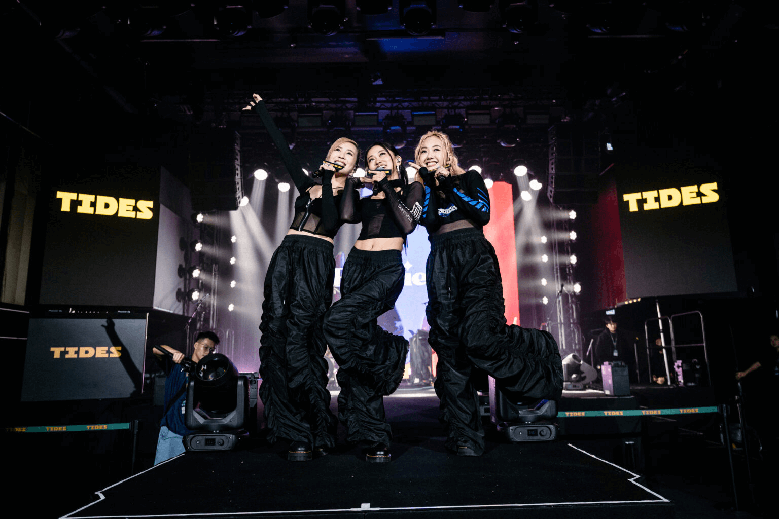 Beanies performing at TIDES Grand Opening Celebration