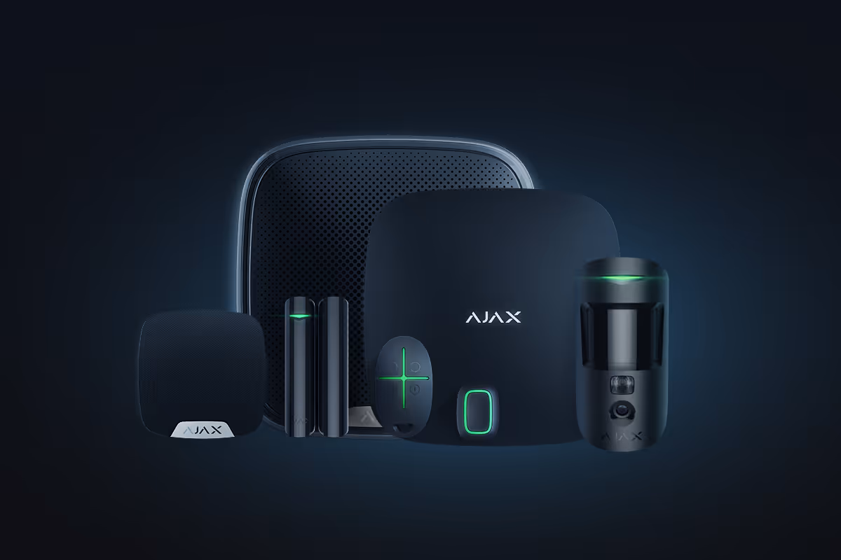 Premium alarm package with full sensor suite