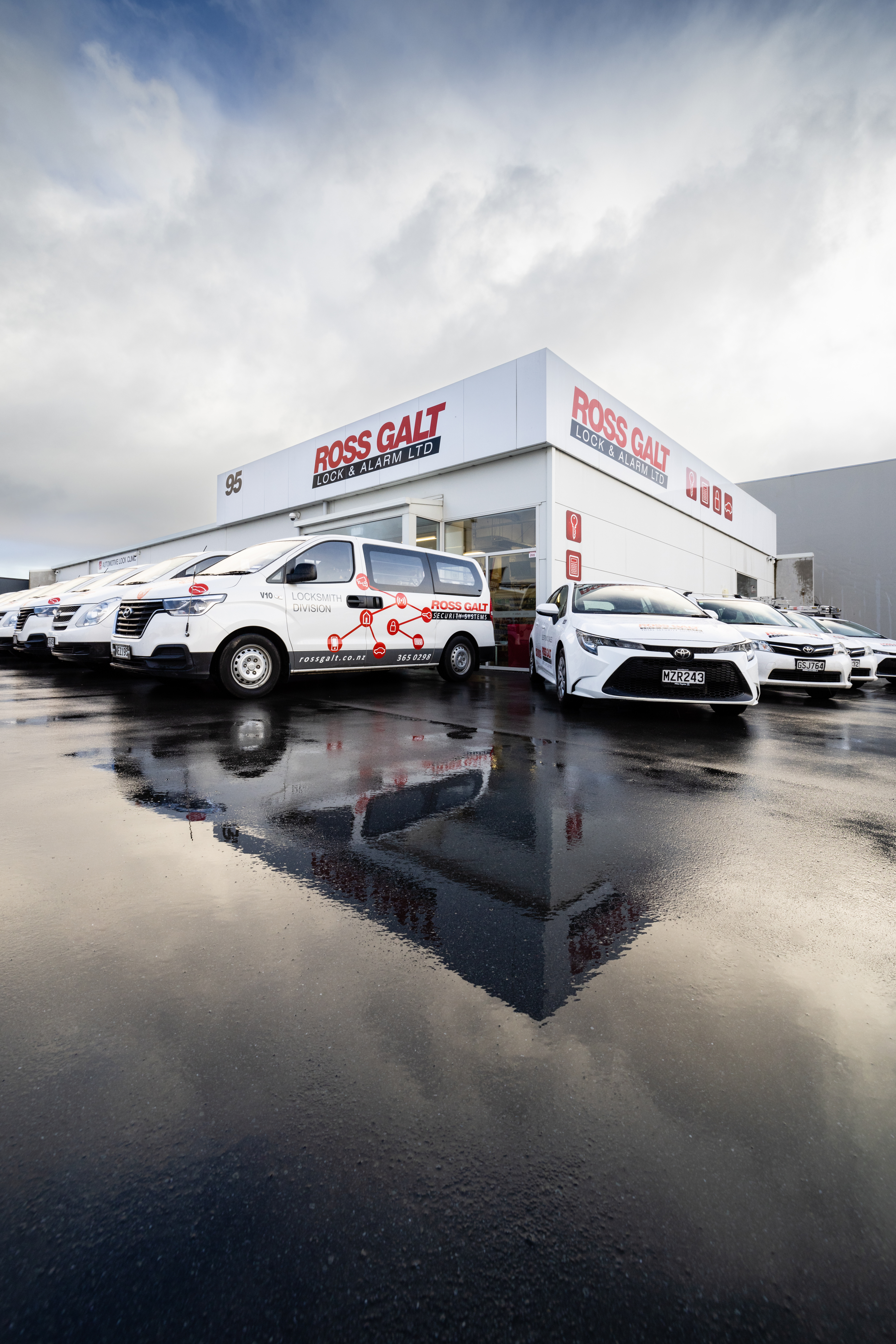 Ross Galt Sydenham locksmith and security showroom