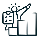 Strategic planning icon