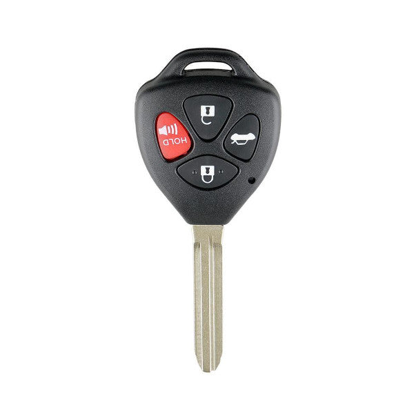 Toyota 4 Button Heavy Duty Key Shell Type 2 - TOY43 Profile