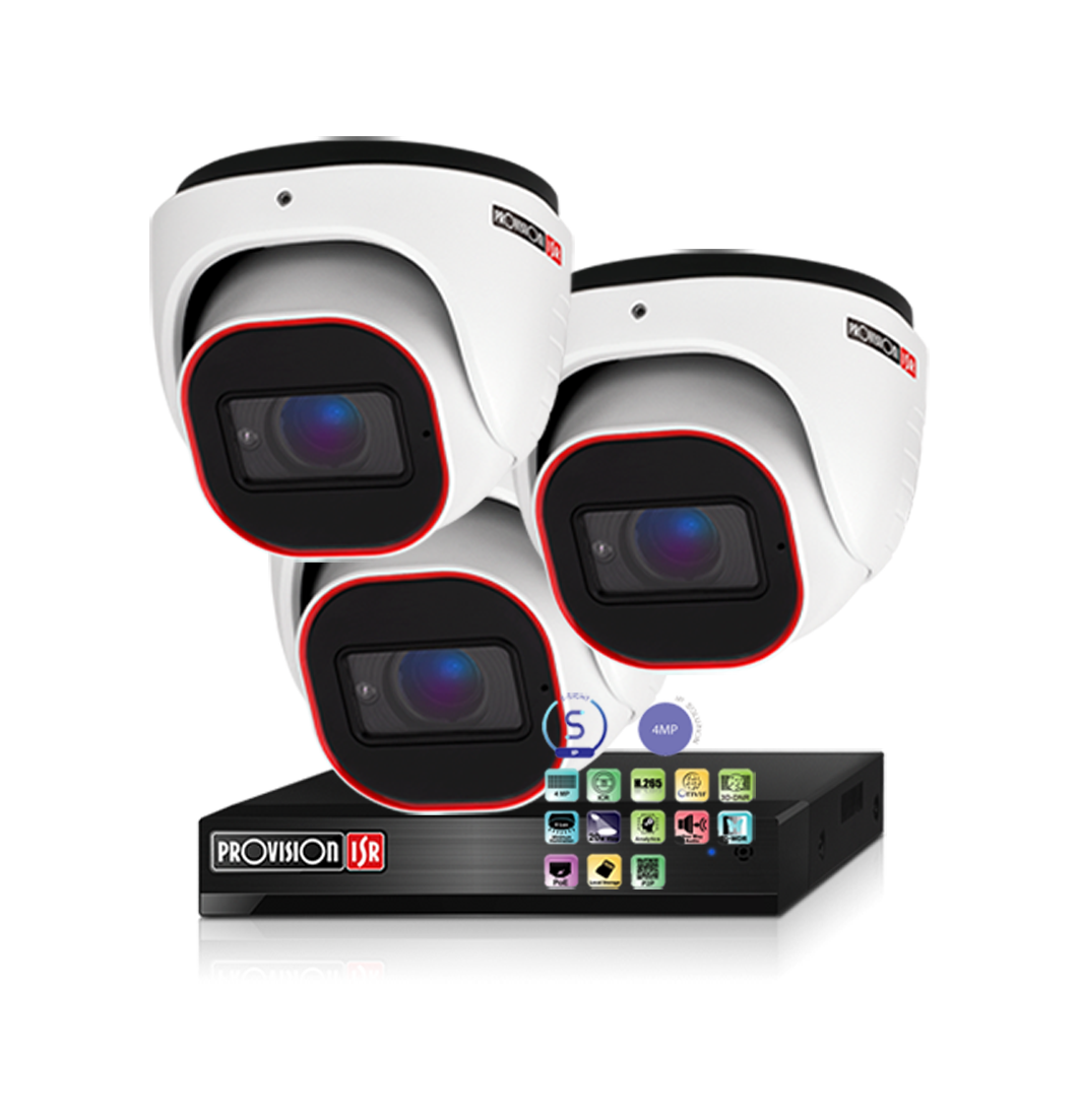 4 Camera CCTV Package