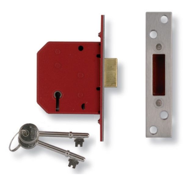 Union 5 Lever Mortice Deadbolt