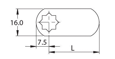Lock Focus straight cam dimensions