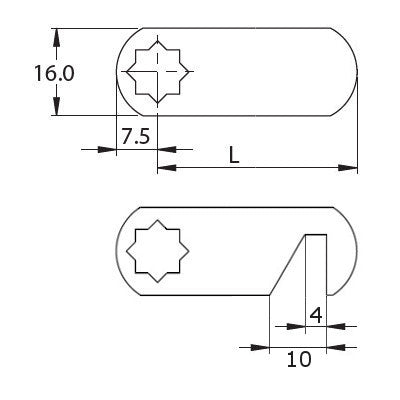 Lock Focus notched cam dimensions
