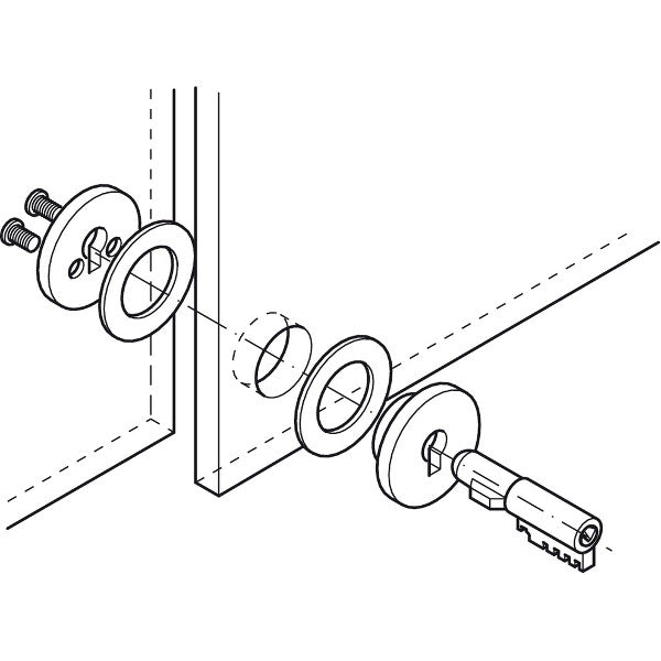 Armstrong Sliding Glass Door Lock – product view
