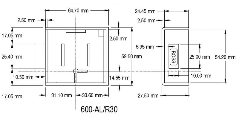Ross 600 Safe Lock – product view