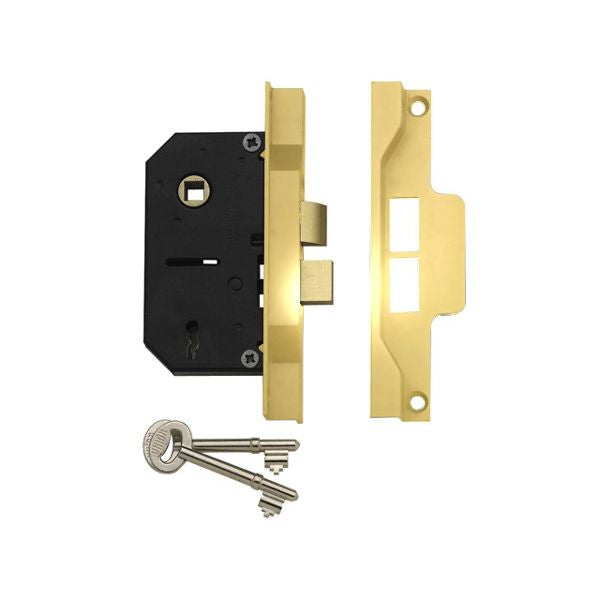 Union 2 Lever Rebated Mortice Lock – product view