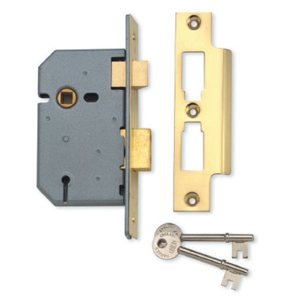 Union 3 Lever Mortice Lock – product view