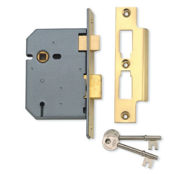 Union 3 Lever Mortice Lock – product view