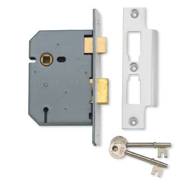 Union 3 Lever Mortice Lock – product view