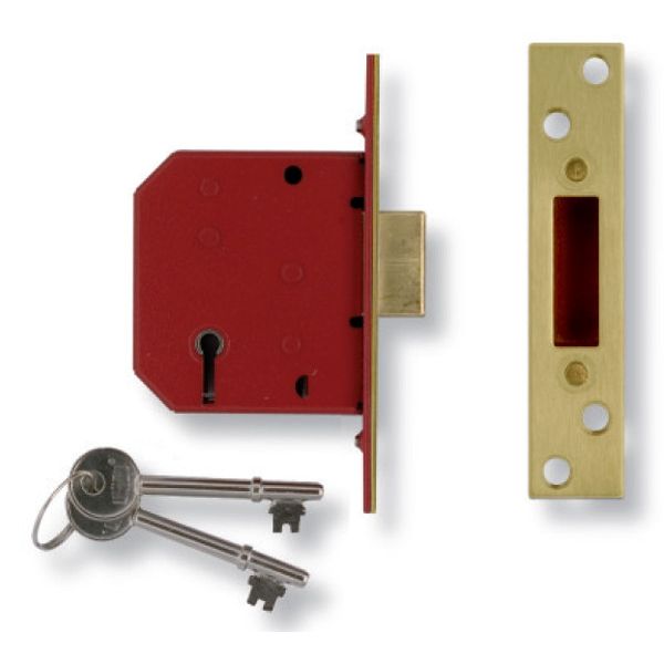 Union 5 Lever Mortice Deadbolt – product view