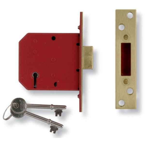 Union 5 Lever Mortice Deadbolt – product view