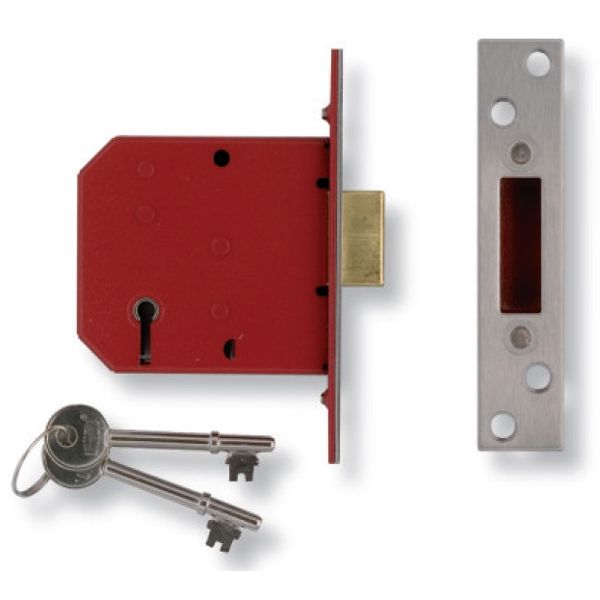 Union 5 Lever Mortice Deadbolt – product view