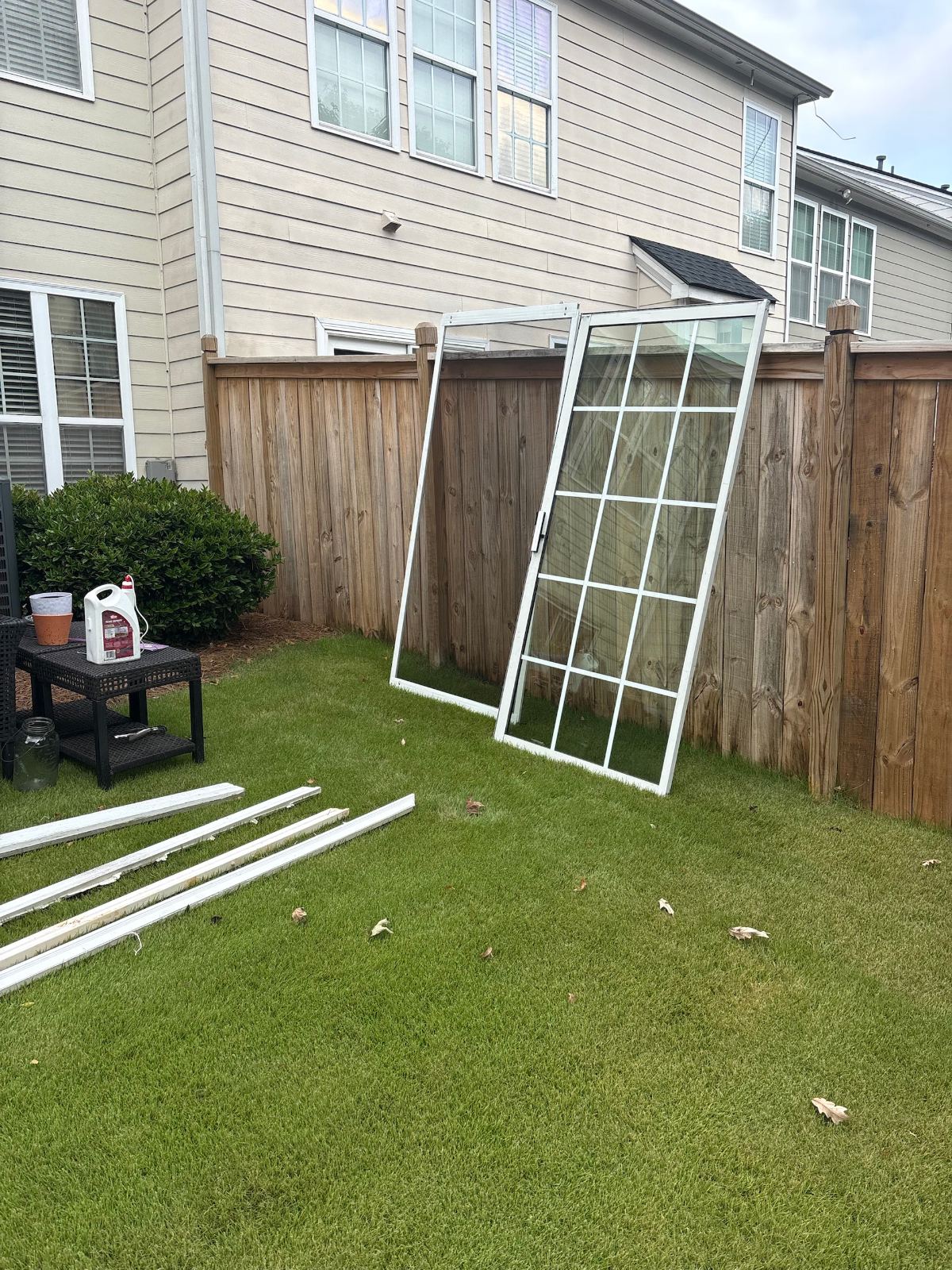 Exterior door replacement project