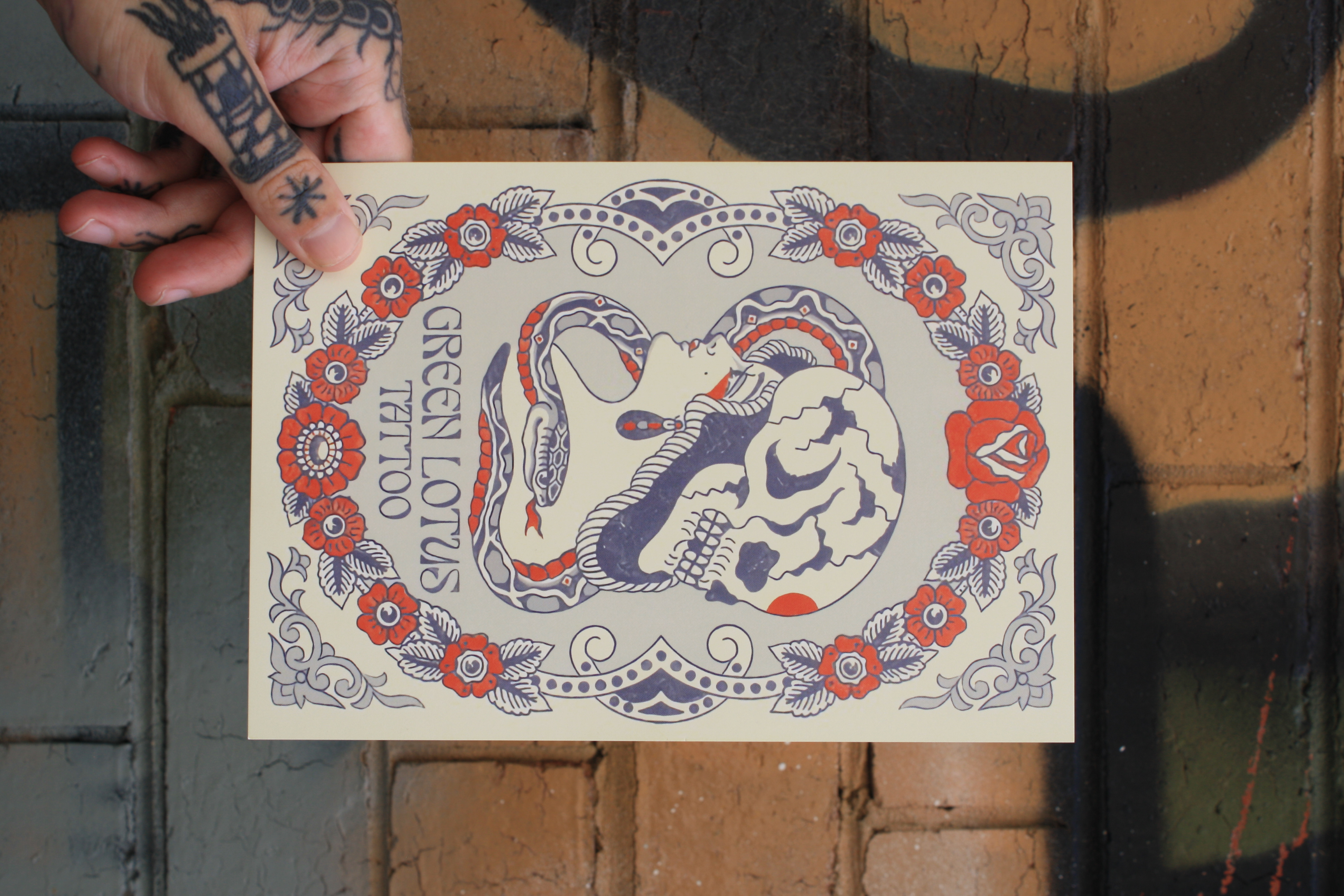 Green Lotus Tattoo Gift voucher