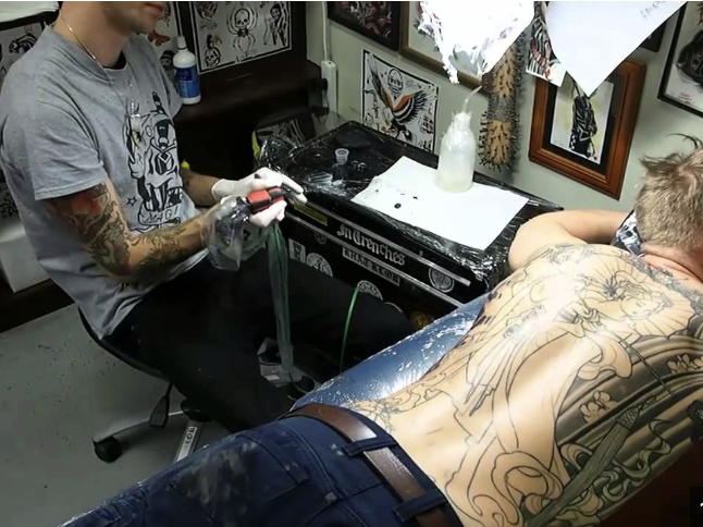 How to prepare for a tattoo appointment.