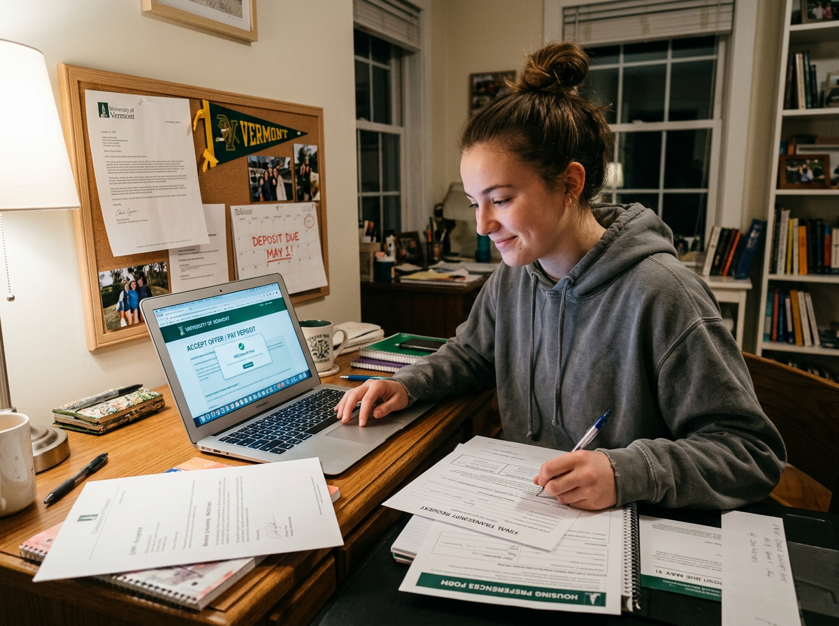 After college admissions decisions